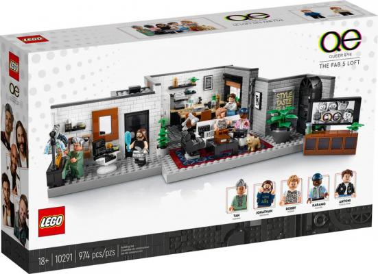 LEGO Bouwstenen 0000-1000 Creator Expert Queer Eye De Fab 5 loft (10291) — 946 stukjes, huren vanaf €6,25/week