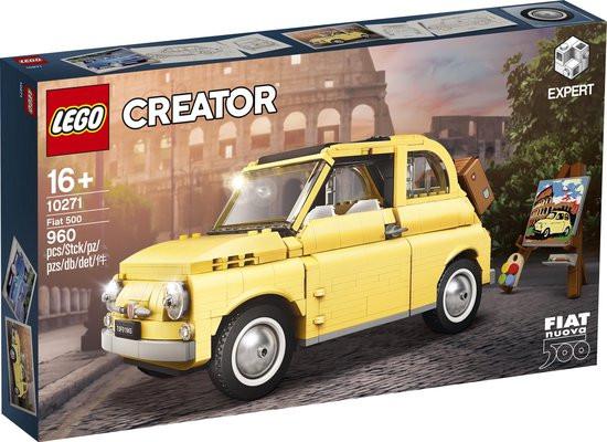 LEGO Bouwstenen 0000-1000 Creator Expert Fiat 500 - 10271A (10271A) — 960 stukjes, huren vanaf €4,25/week
