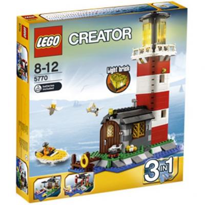 LEGO Creator 3-in-1 Creator Vuurtoren (5770) — 514 stukjes, huren vanaf €4,25/week