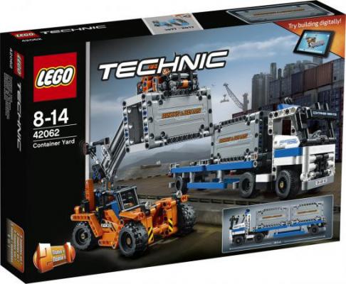 LEGO Bouwstenen 0000-1000 Technic Containertransport - 42062A (42062A) — 631 stukjes, huren vanaf €3,50/week