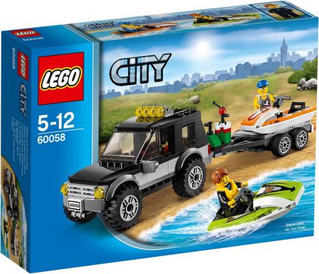 LEGO City SUV met Waterscooters (60058) — 219 stukjes, huren vanaf €1,00/week