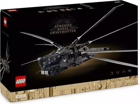 LEGO Bouwstenen 1000-2000 Icons Dune Atreides Royal Ornithopter - 10327-NEW (10327) — 1.369 stukjes, huren vanaf €9,75/week