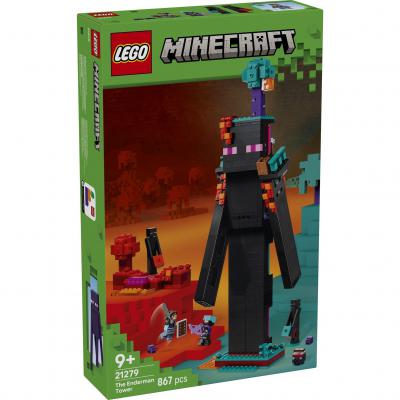 LEGO Minecraft De Enderman toren (21279), huren vanaf €6,00/week