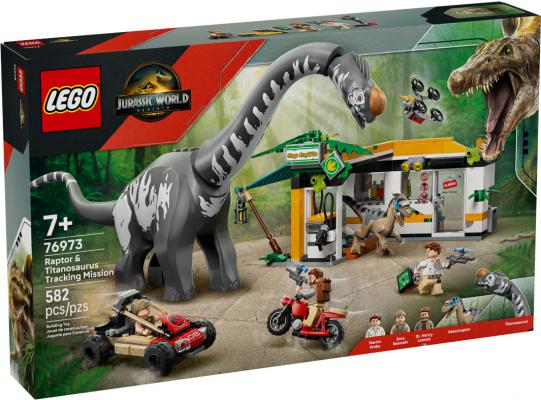 LEGO Juraccic World Raptor en Titanosaurus opsporingsmissie (76973), huren vanaf €6,25/week