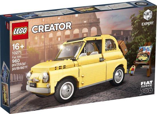 LEGO Bouwstenen 0000-1000 Creator Expert Fiat 500 - 10271C (10271C) — 960 stukjes, huren vanaf €4,25/week