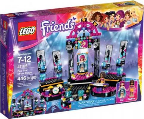 LEGO Friends Popster Podium - 41105A (41105A) — 437 stukjes, huren vanaf €4,25/week