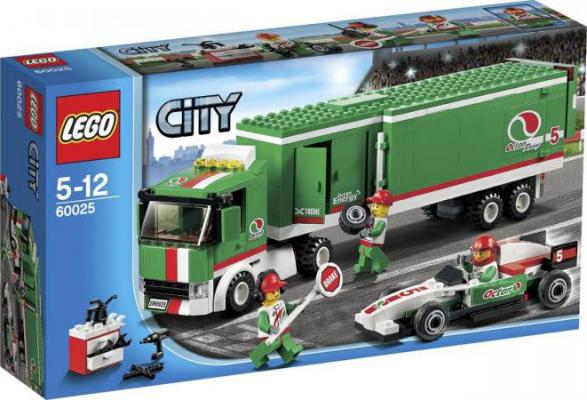 LEGO City Grand Prix Truck - 60025A (60025A) — 301 stukjes, huren vanaf €2,50/week