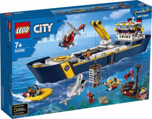 LEGO City Oceaan Onderzoeksschip (60266) — 702 stukjes, huren vanaf €7,75/week
