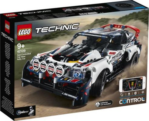 LEGO Bouwstenen 0000-1000 Technic Top Gear Rallyauto met App-bediening - 42109A (42109A) — 463 stukjes, huren vanaf €6,25/week