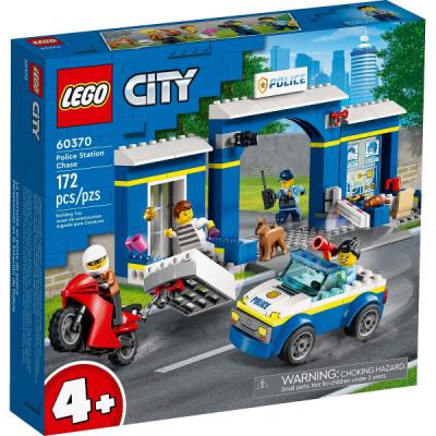 LEGO City Achtervolging politiebureau - 60370-NEW (60370) — 172 stukjes, huren vanaf €2,75/week