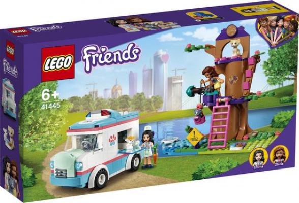 LEGO Friends Vet Clinic Ambulance (41445) — 304 stukjes, huren vanaf €2,00/week