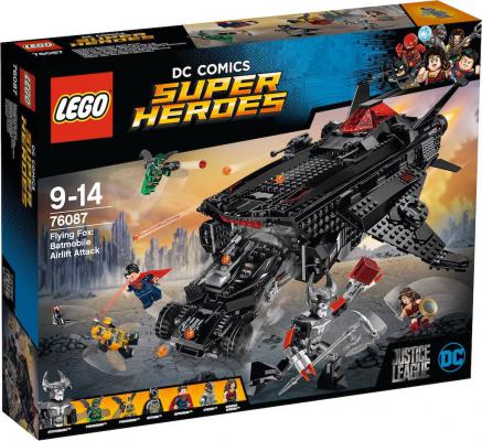 LEGO Bouwstenen 0000-1000 Super Heroes Justice League Flying Fox Batmobile Luchtbrugaanval - 76087B (76087B) — 926 stukjes, huren vanaf €6,25/week