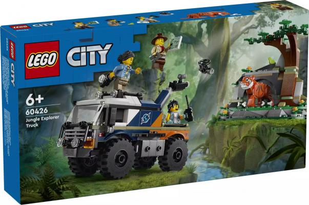 LEGO City Jungleonderzoekers: offroad truck - 60426-NEW (60426) — 314 stukjes, huren vanaf €2,25/week