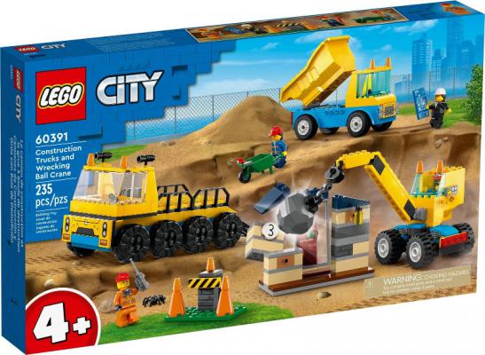 LEGO City Kiepwagen, bouwtruck en sloopkraan - 60391-NEW (60391) — 235 stukjes, huren vanaf €3,25/week