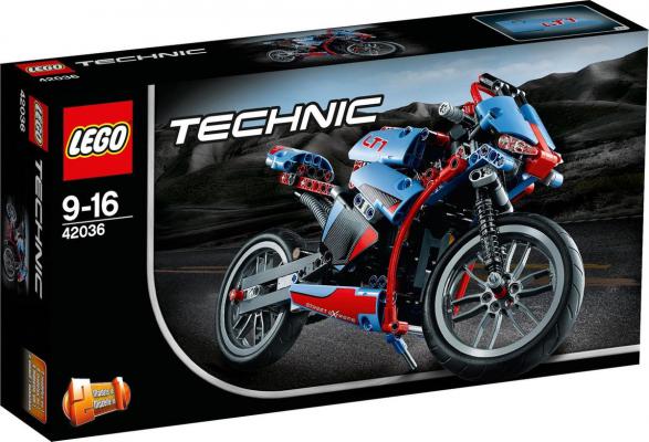 LEGO Bouwstenen 0000-1000 Technic Straatmotor - 42036A (42036A) — 375 stukjes, huren vanaf €3,00/week