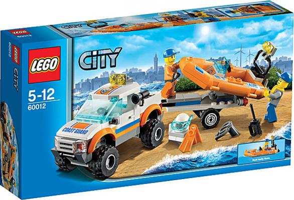 LEGO City 4x4 and Diving Boat (60012) — 119 stukjes, huren vanaf €1,00/week