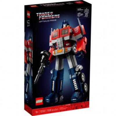 LEGO Bouwstenen 1000-2000 Icons Optimus Prime - 10302B (10302B) — 1.508 stukjes, huren vanaf €9,75/week