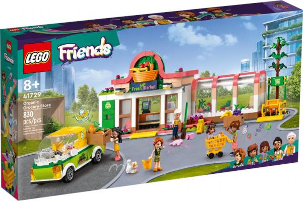 LEGO Friends Biologische supermarkt (41729) — 830 stukjes, huren vanaf €5,50/week