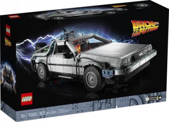 LEGO Bouwstenen 1000-2000 Expert Back to the Future tijdmachine - 10300A (10300A) — 1.827 stukjes, huren vanaf €10,50/week