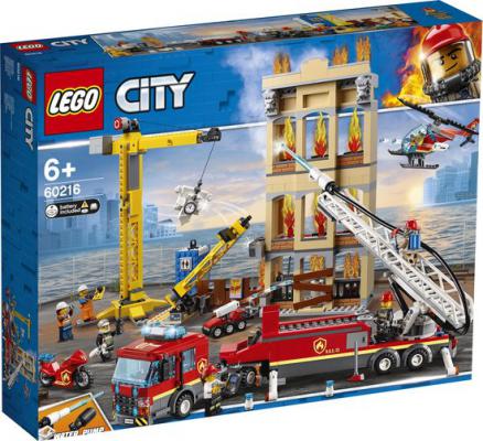 LEGO City Brandweerkazerne in de Stad - 60216A (60216A) — 910 stukjes, huren vanaf €5,25/week