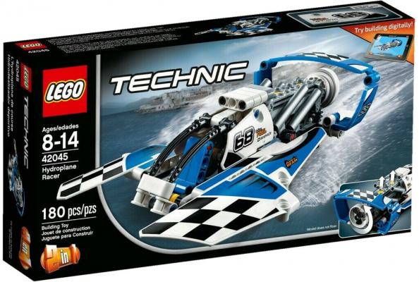 LEGO Bouwstenen 0000-1000 Technic Hydroplane Racer - 42045A (42045A) — 180 stukjes, huren vanaf €2,00/week