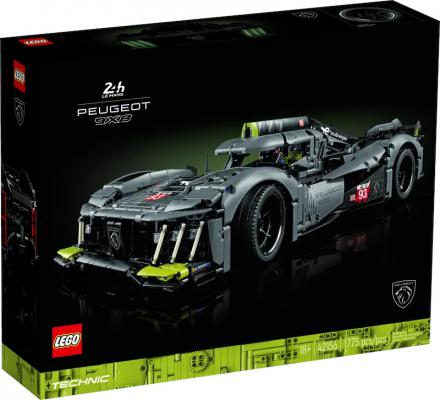 LEGO Bouwstenen 1000-2000 Technic PEUGEOT 9X8 24H Le Mans Hybrid Hypercar (42156) — 1.775 stukjes, huren vanaf €10,25/week