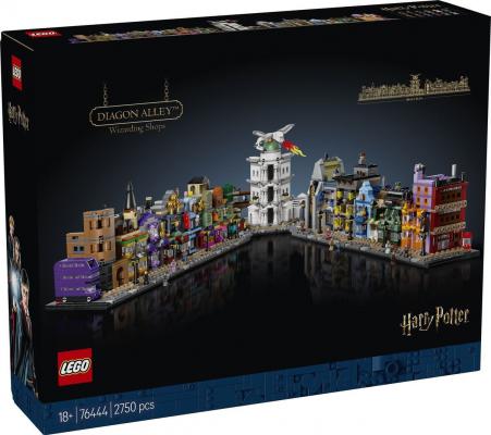 LEGO Bouwstenen 2000-3000 Harry Potter De Wegisweg tovenaarswinkels - 76444-NEW (76444) — 2.750 stukjes, huren vanaf €11,75/week
