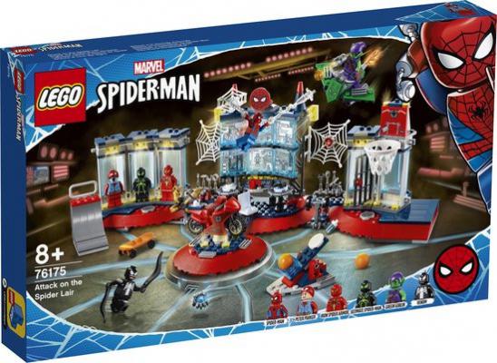 LEGO Bouwstenen 0000-1000 Spider-Man Aanval op de Spider Schuilplaats (76175) — 437 stukjes, huren vanaf €5,25/week