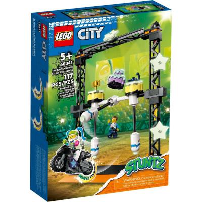 LEGO City De verpletterende stuntuitdaging - 60341-NEW (60341) — 117 stukjes, huren vanaf €2,00/week