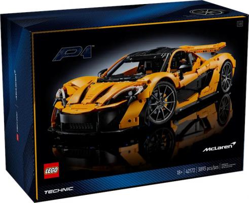 LEGO Bouwstenen 3000-4000 Technic McLaren P1 - 42172-NEW (42172) — 3.893 stukjes, huren vanaf €13,75/week