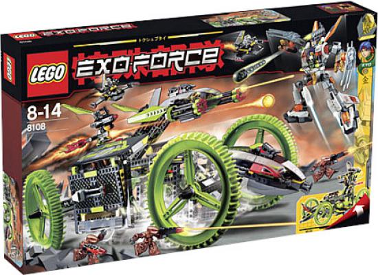 LEGO Bouwstenen 0000-1000 Exo-Force Mobile Devestator (8108) — 926 stukjes, huren vanaf €6,25/week