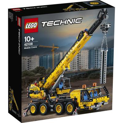 LEGO Bouwstenen 1000-2000 Technic Mobiele Kraan - 42108C (42108) — 1.292 stukjes, huren vanaf €6,00/week
