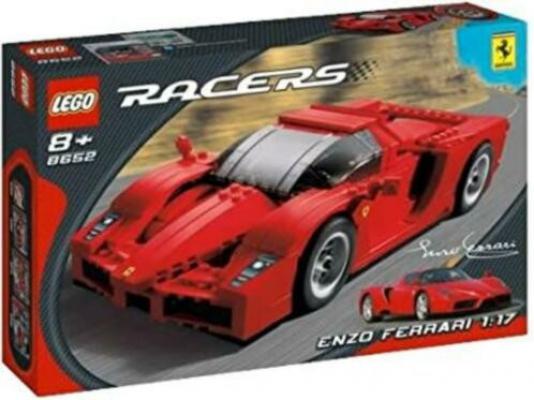 LEGO Bouwstenen 0000-1000 Racers Enzo Ferrari 1:17 (8652) — 477 stukjes, huren vanaf €4,25/week