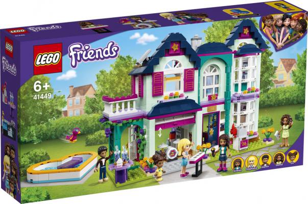 LEGO Friends Andreas Familiehuis - 41449A (41449A) — 783 stukjes, huren vanaf €4,00/week