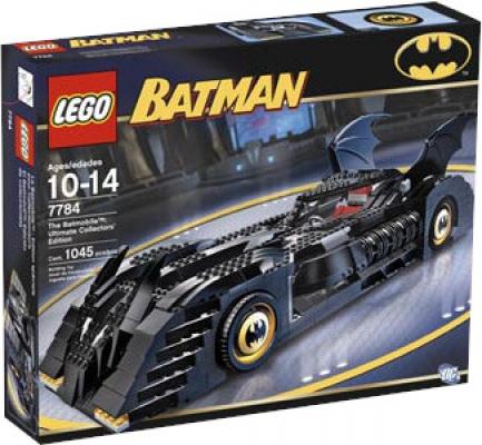 LEGO Bouwstenen 1000-2000 The Batmobile Ultimate (7784) — 1.045 stukjes, huren vanaf €10,75/week