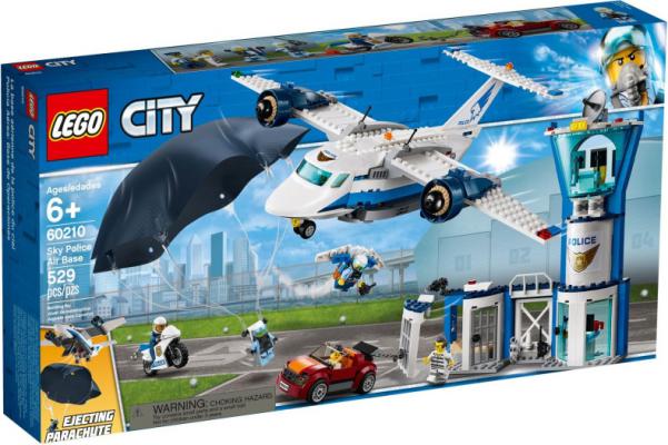 LEGO City Luchtpolitie Luchtmachtbasis (60210), huren vanaf €4,50/week