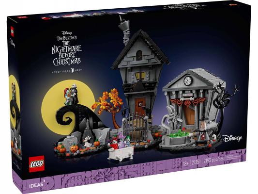 LEGO Nieuw Ideas Disney Tim Burton's The Nightmare Before Christmas - 21351-NEW (21351) — 2.193 stukjes, huren vanaf €11,50/week