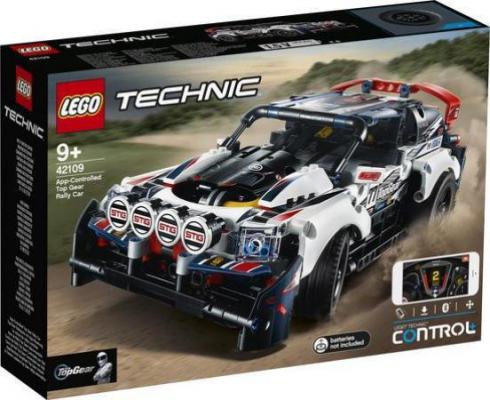 LEGO Bouwstenen 0000-1000 Technic Top Gear Rallyauto met App-bediening (42109) — 463 stukjes, huren vanaf €6,25/week