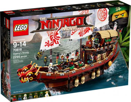 LEGO Ninjago Movie Destinys Bounty - 70618 BEVAT GEEN PAPIEREN INSTRUCTIEBOEKJE (70618) — 2.256 stukjes, huren vanaf €10,25/week