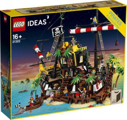 LEGO Bouwstenen 2000-3000 Ideas Piraten van Barracuda Baai - 21322G (21322G) — 2.498 stukjes, huren vanaf €11,75/week