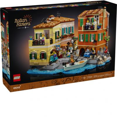 LEGO Bouwstenen 3000-4000 Ideas Italiaanse Riviera (21359) — 3.251 stukjes, huren vanaf €12,25/week