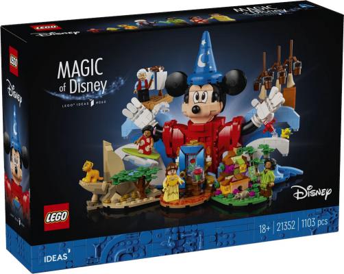 LEGO Bouwstenen 1000-2000 Disney Disney Magic (21352) — 1.103 stukjes, huren vanaf €6,50/week