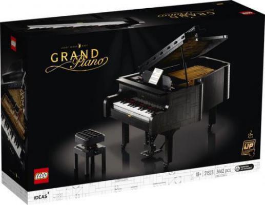 LEGO Bouwstenen 3000-4000 Ideas Vleugelpiano - 21323D (21323D) — 3.662 stukjes, huren vanaf €12,75/week