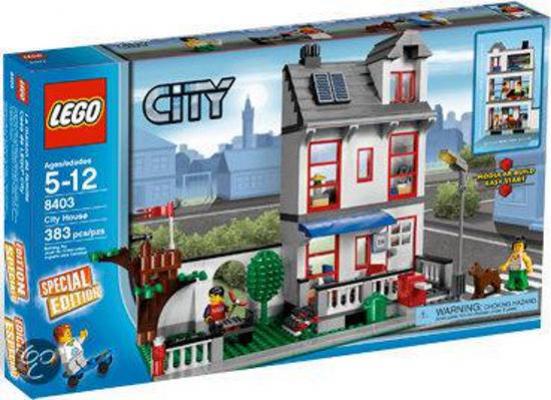 LEGO City Familiehuis (8403) — 371 stukjes, huren vanaf €3,75/week