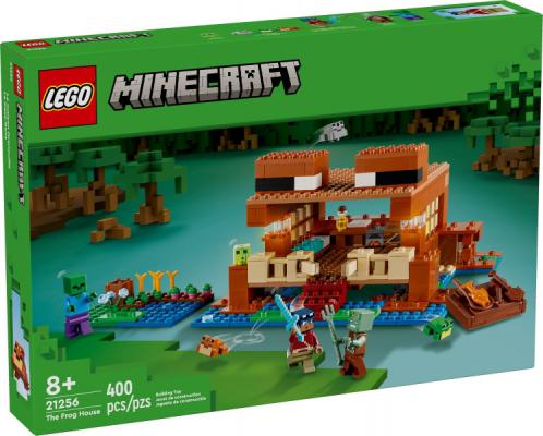 LEGO Bouwstenen 0000-1000 Minecraft Het kikkerhuis - 21256-NEW (21256) — 400 stukjes, huren vanaf €3,75/week