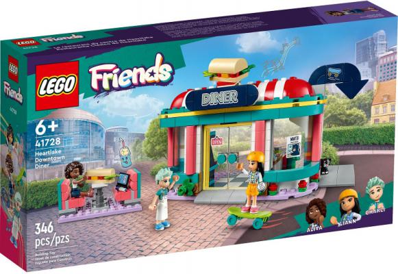 LEGO Friends Heartlake Downtown Diner (41728) — 334 stukjes, huren vanaf €2,75/week