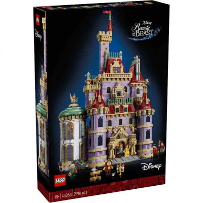 LEGO Bouwstenen 2000-3000 Disney Belle en het Beest kasteel - 43263 FULL CHECK (43263) — 2.916 stukjes, huren vanaf €13,75/week