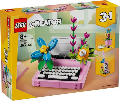LEGO Creator 3-in-1 Creator 3in1 Typemachine met bloemen (31169) — 363 stukjes, huren vanaf €2,75/week