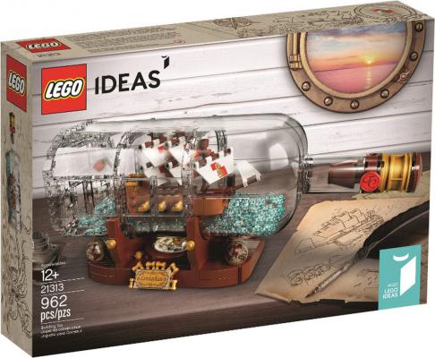 LEGO Bouwstenen 0000-1000 Ideas Schip in een Fles (21313) — 962 stukjes, huren vanaf €5,50/week
