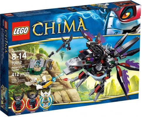 LEGO Bouwstenen 0000-1000 Chima Razars CHI Raider (70012) — 412 stukjes, huren vanaf €3,75/week
